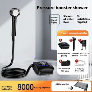 Outdoor Camping Car Wash Electric Shower