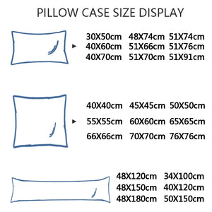 Smooth Waterproof Pillow Cover for Pillow Case Protector Allergy Pillow Case Anti Mites BedBug Proof Zipper All Sizes 1PC