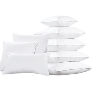 Smooth Waterproof Pillow Cover for Pillow Case Protector Allergy Pillow Case Anti Mites BedBug Proof Zipper All Sizes 1PC