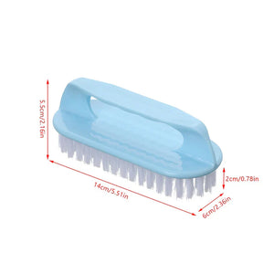 1PC Scrubbing Brush Hard Bristled Laundry Clothes Shoes Scrubbing Brush Portable Plastic Hand Cleaning Brush Kitchen Bathroom