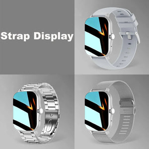 1.83'' Waterproof Smart Watch with Message Answer Call Sleep Monitoring Sports Pedometer Information Alerts For iPhone Android