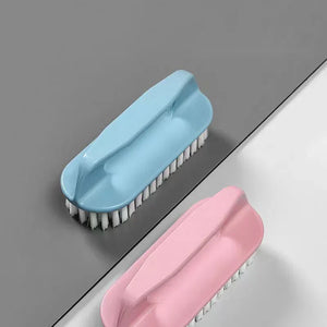 1PC Scrubbing Brush Hard Bristled Laundry Clothes Shoes Scrubbing Brush Portable Plastic Hand Cleaning Brush Kitchen Bathroom