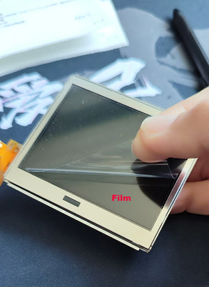 Top Upper & Bottom new LCD Screen For NDSL NDSLITE nds lite Display Lower LCD Display Screen Replacement for Nintend