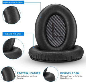 Replacement Ear Pads for BOSE QC35 for QuietComfort qc 35 & 35 II Headphones Memory Foam Ear Cushions High Quality Ear Cover