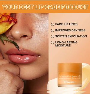 Moisturizing Sleeping Lip Mask Night Lips Care Maintenance Fades Lip Lines Relieves Lipitis Lip Care Products 20g