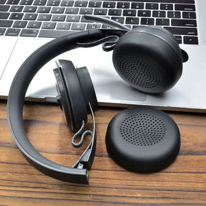 1Pair Protein Leather Ear Pads Replacement Sponge Foam Headset Earmuff Headphone Accessories for Logitech Zone Wireless