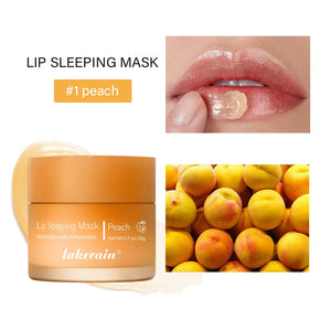Moisturizing Sleeping Lip Mask Night Lips Care Maintenance Fades Lip Lines Relieves Lipitis Lip Care Products 20g