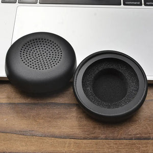 1Pair Protein Leather Ear Pads Replacement Sponge Foam Headset Earmuff Headphone Accessories for Logitech Zone Wireless