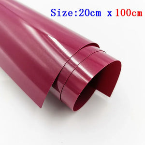 PU Heat Transfer Vinyl Hot Press Iron-on Tshirt Textiles Film Roll HTV Printing Clothing Christmas Halloween Decor for Cameo DIY