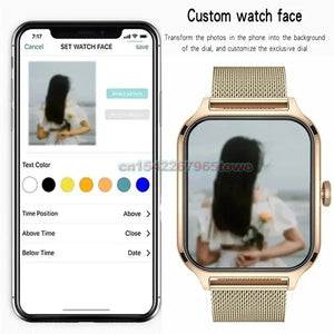 Smart Watch For Android IOS Watches 1.83inch HD Display Bluetooth Call Message Alert Music Sports Mode Smartwatch Men Women Gift