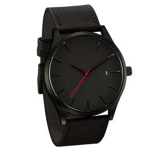 Casual Watch High-end Calendar Fashion Business Matte Leather Quartz Watch