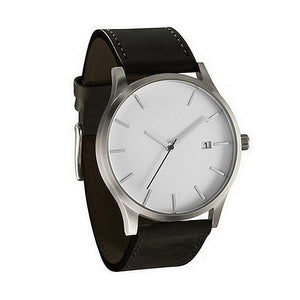 Casual Watch High-end Calendar Fashion Business Matte Leather Quartz Watch