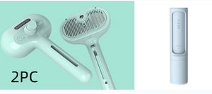 Pet Comb Self Cleaning Pets Hair Remover Brush For Dogs Grooming Tools Dematting Comb Built-in Mist Humidifier Pet Products