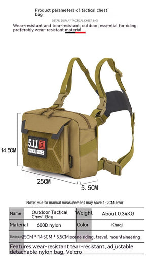 Vest Bag Men's Outdoor Camping Tactics