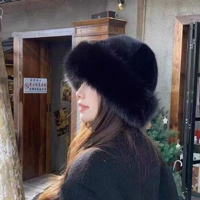 New Plush Mongolian Hat For Autumn And Winter Cold-proof And Warm