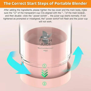 Mini Electric Juicer Blender