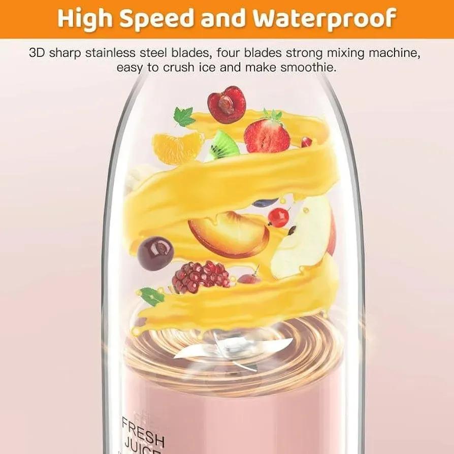 Mini Electric Juicer Blender