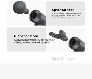 Xiaomi Mijia Hot Compress Fascia Gun H3 Mini 12kg Strong Thrust Sports Fitness Muscle Deep Massage 440g Portable Massager