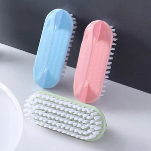 1PC Scrubbing Brush Hard Bristled Laundry Clothes Shoes Scrubbing Brush Portable Plastic Hand Cleaning Brush Kitchen Bathroom