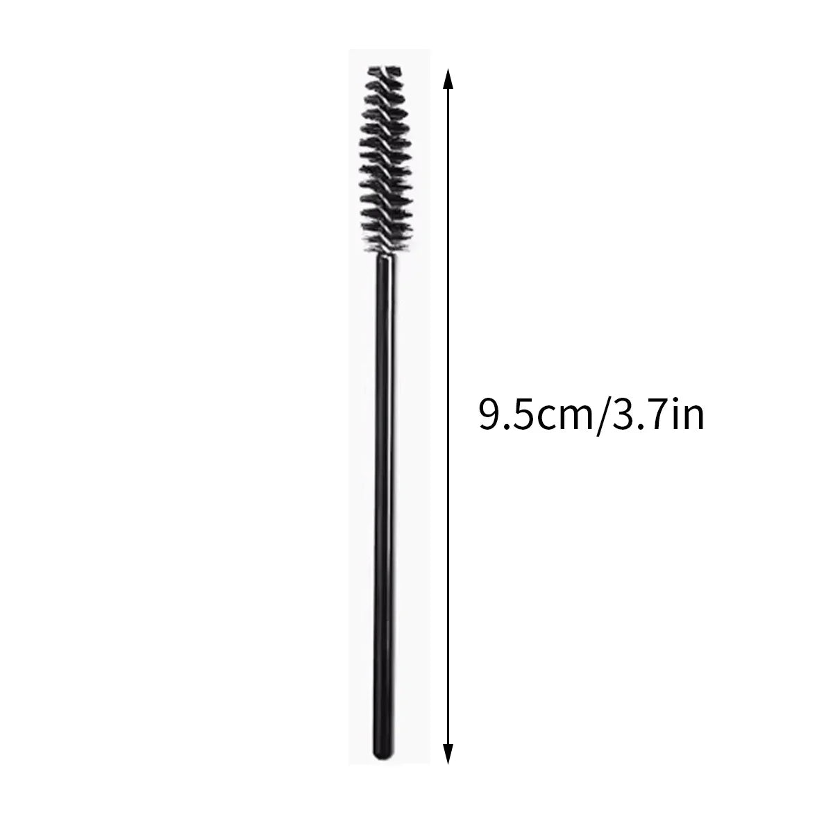 50pcs Reusable Crystal Rod Eyelash Brush Eyelash Comb Eyebrow Comb Eyelash Curl Spiral Multi purpose Portable Makeup Brush