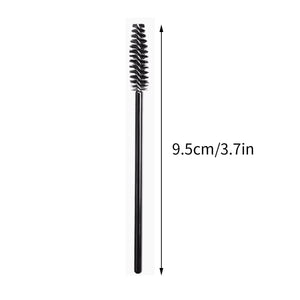 50pcs Reusable Crystal Rod Eyelash Brush Eyelash Comb Eyebrow Comb Eyelash Curl Spiral Multi purpose Portable Makeup Brush