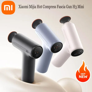 Xiaomi Mijia Hot Compress Fascia Gun H3 Mini 12kg Strong Thrust Sports Fitness Muscle Deep Massage 440g Portable Massager