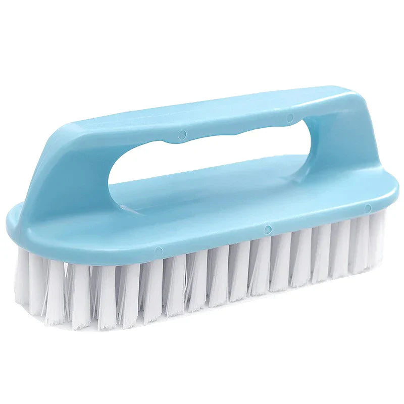 1PC Scrubbing Brush Hard Bristled Laundry Clothes Shoes Scrubbing Brush Portable Plastic Hand Cleaning Brush Kitchen Bathroom