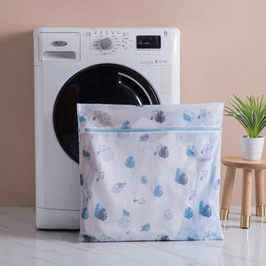 Laundry Bag Fine Mesh Cute Printted Washing Bags For Washing Machine Clothes Organizer Underwear Bra Clean Basket Multiple Sizes