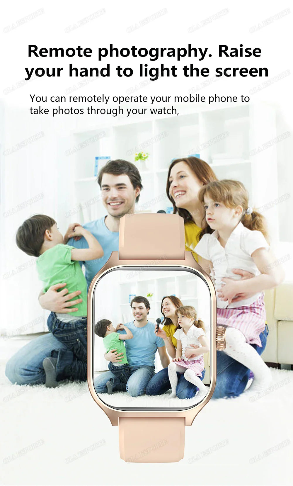 Smart Watch For Android IOS Watches 1.83inch HD Display Bluetooth Call Message Alert Music Sports Mode Smartwatch Men Women Gift