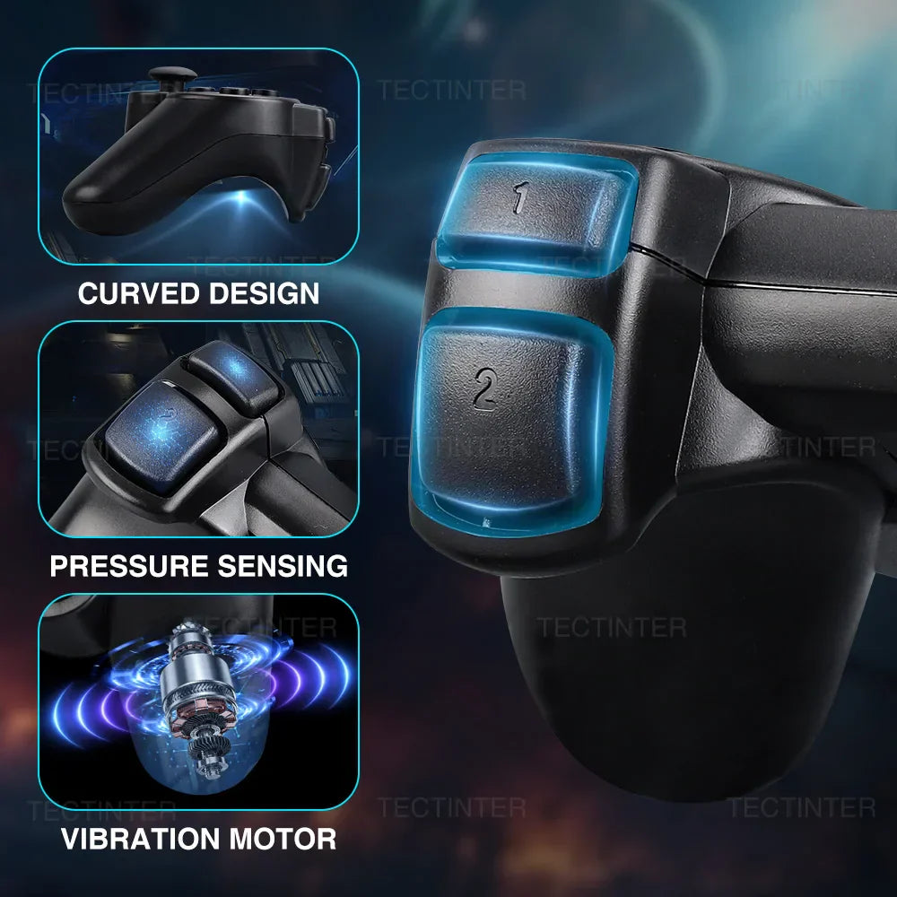 Wired USB PC Game Controller Dual Vibration Android Gamepad For Playstation 3 Joypad Joystick Controle For PS3 Accessories