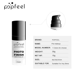 POPFEEL Face Primer, Blurs and Fills in Fine Lines, Smooth Skin, Long-Lasting Makeup