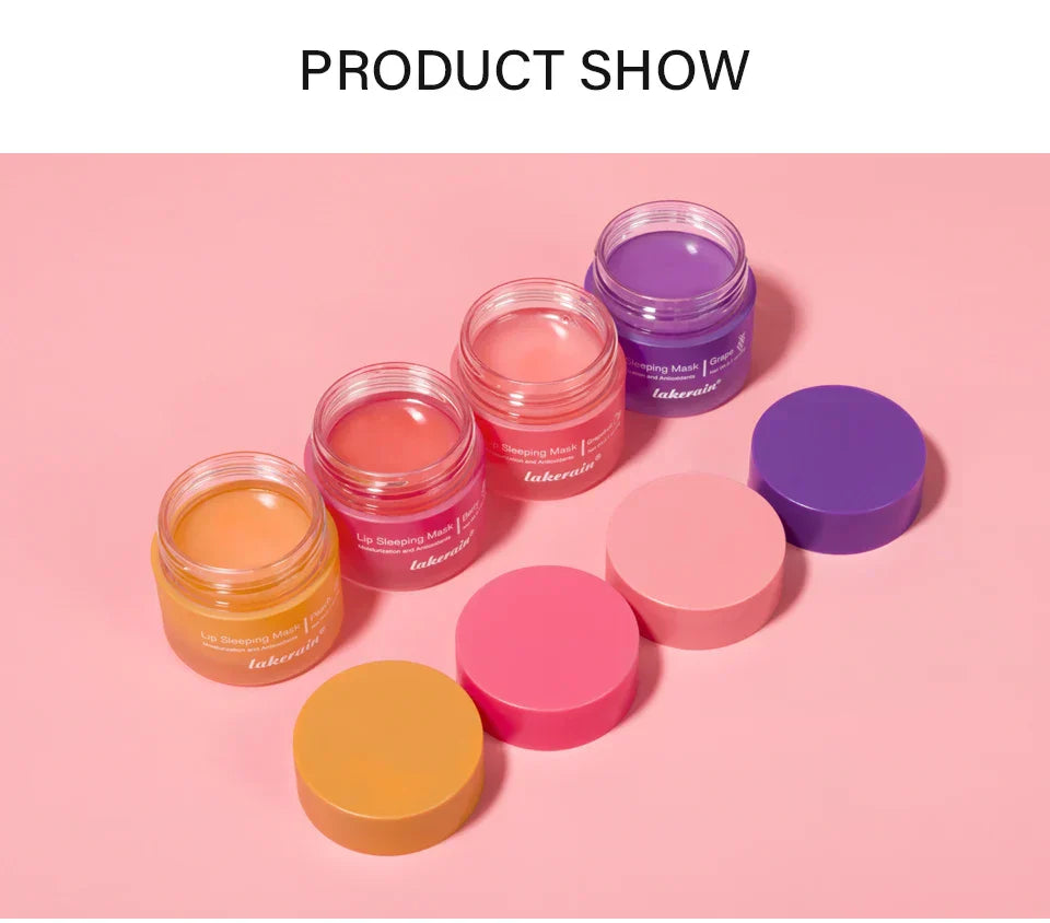 Moisturizing Sleeping Lip Mask Night Lips Care Maintenance Fades Lip Lines Relieves Lipitis Lip Care Products 20g