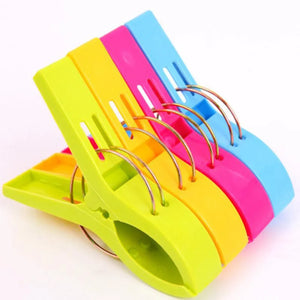 4/8/20/30Pcs Beach Towel Clips Plastic Quilt Pegs for Laundry Sunbed Lounger Clothes Pegs Home Bathroom Organization