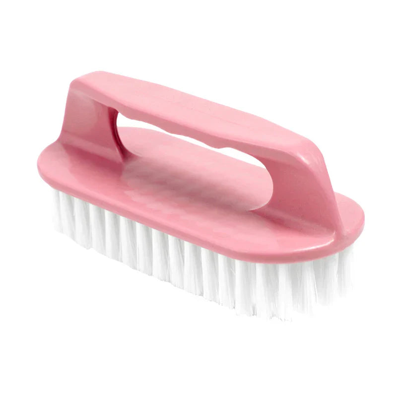1PC Scrubbing Brush Hard Bristled Laundry Clothes Shoes Scrubbing Brush Portable Plastic Hand Cleaning Brush Kitchen Bathroom