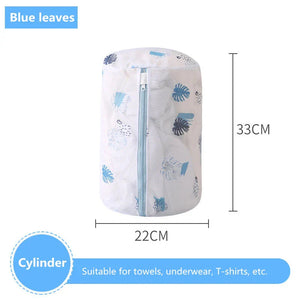 Laundry Bag Fine Mesh Cute Printted Washing Bags For Washing Machine Clothes Organizer Underwear Bra Clean Basket Multiple Sizes