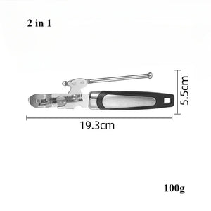 Professional Iron Manual Can Opener Multifunctional Stainless Steel Beer Handle Can Opener Kitchen Gadgets Bottle Openers Jar