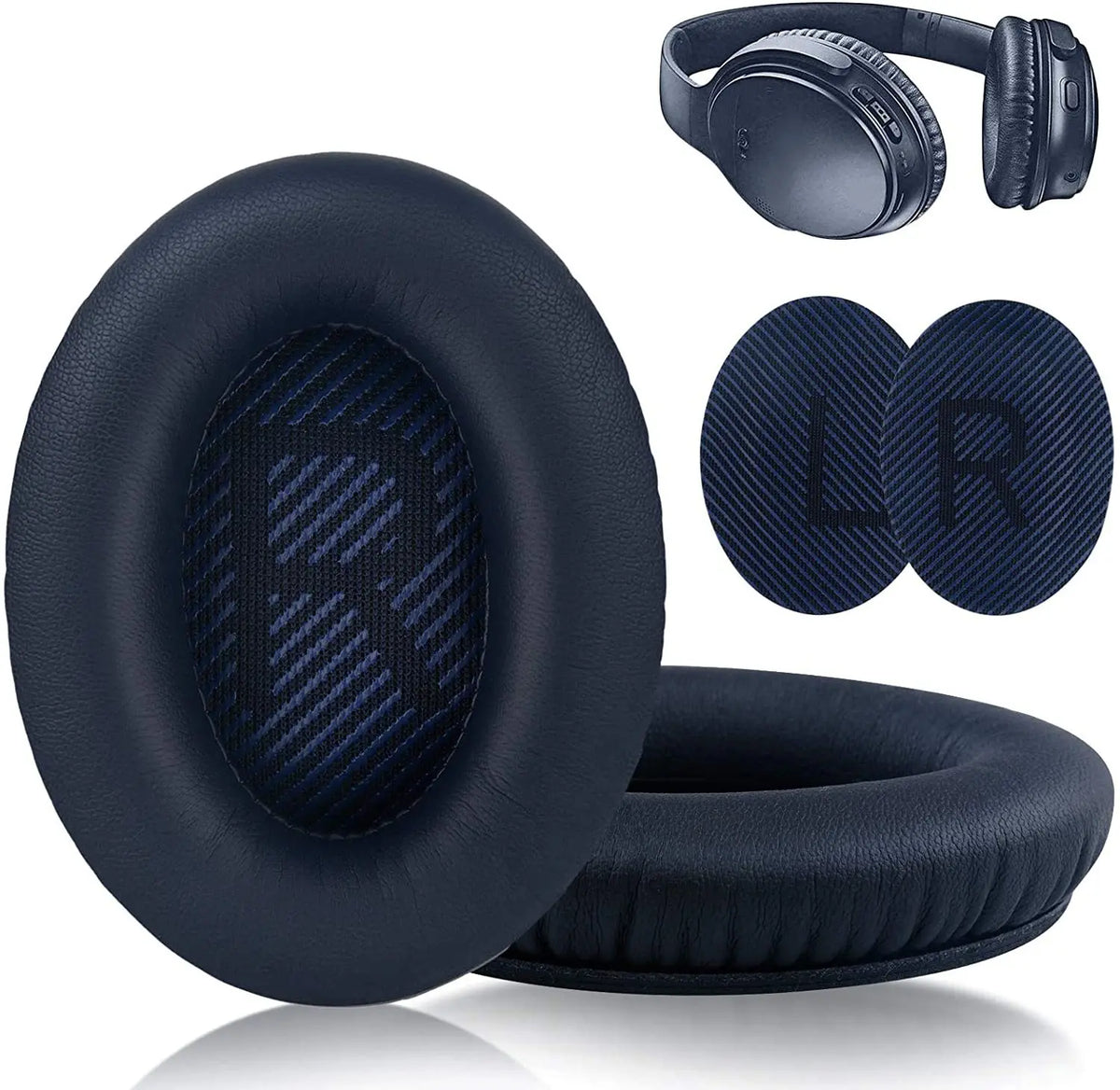 Replacement Ear Pads for BOSE QC35 for QuietComfort qc 35 & 35 II Headphones Memory Foam Ear Cushions High Quality Ear Cover