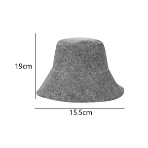 Sauna Felt Cap Bath Hat Sauna Hat Diameter 15.5cm Durable Good Water Absorption Hand Wash Recommended Portable for Men Women