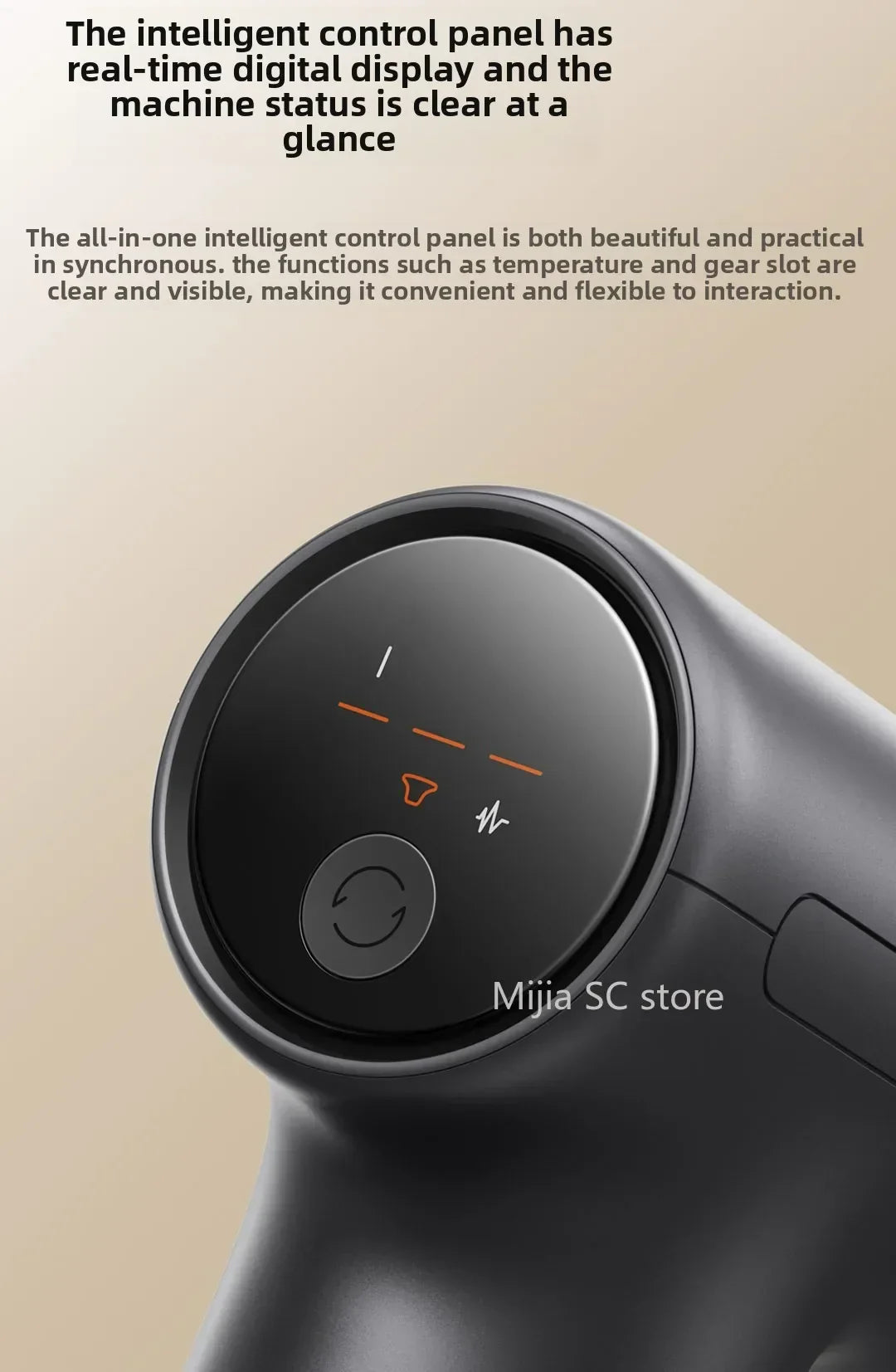 Xiaomi Mijia Hot Compress Fascia Gun H3 Mini 12kg Strong Thrust Sports Fitness Muscle Deep Massage 440g Portable Massager