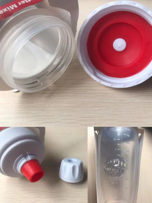 Pancake Batter Bottle Battler Mixer With Blender Ball Wire Whisk For Restaurant Baking Pancakes Cupcakes Muffins Crepes And More