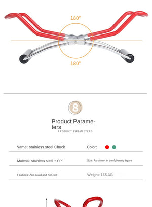 Manufacturer's spot canned pliers, heat-proof and anti-skid canned lift pliers canned lifter Canning Jar Lifter