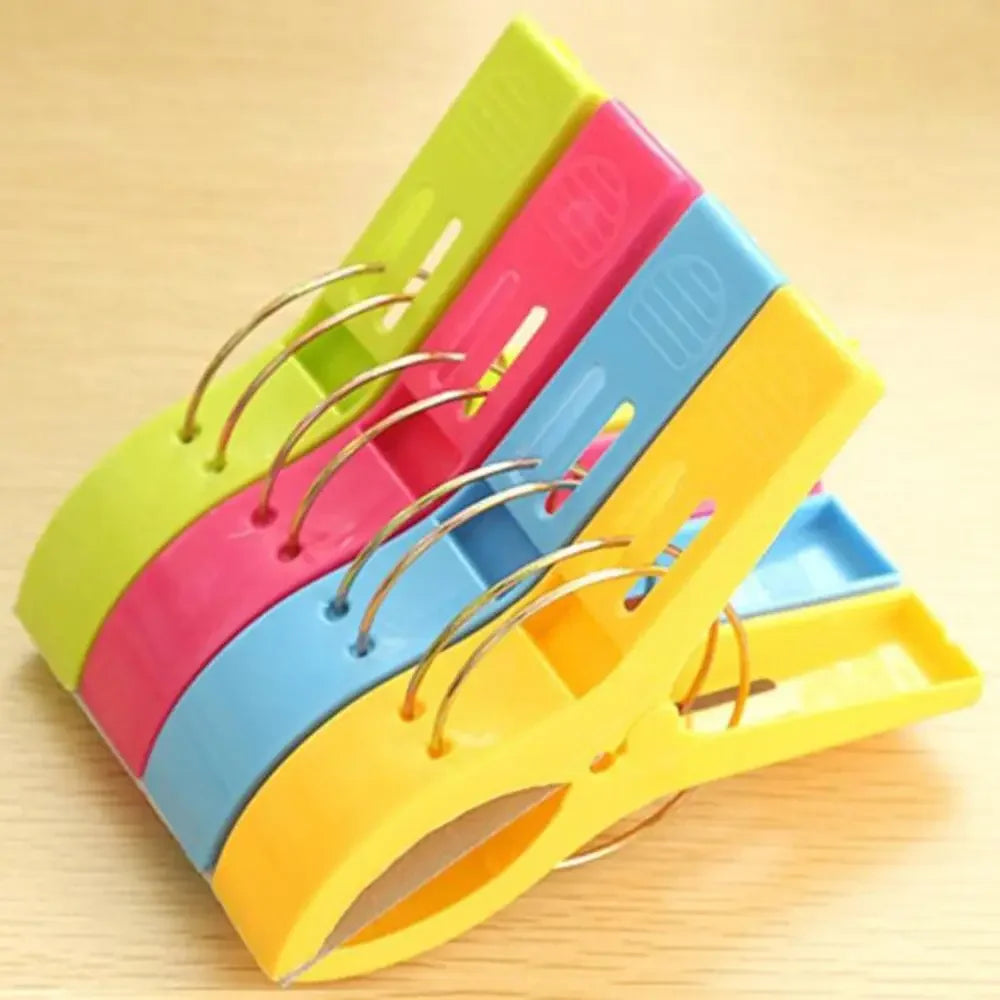 4/8/20/30Pcs Beach Towel Clips Plastic Quilt Pegs for Laundry Sunbed Lounger Clothes Pegs Home Bathroom Organization