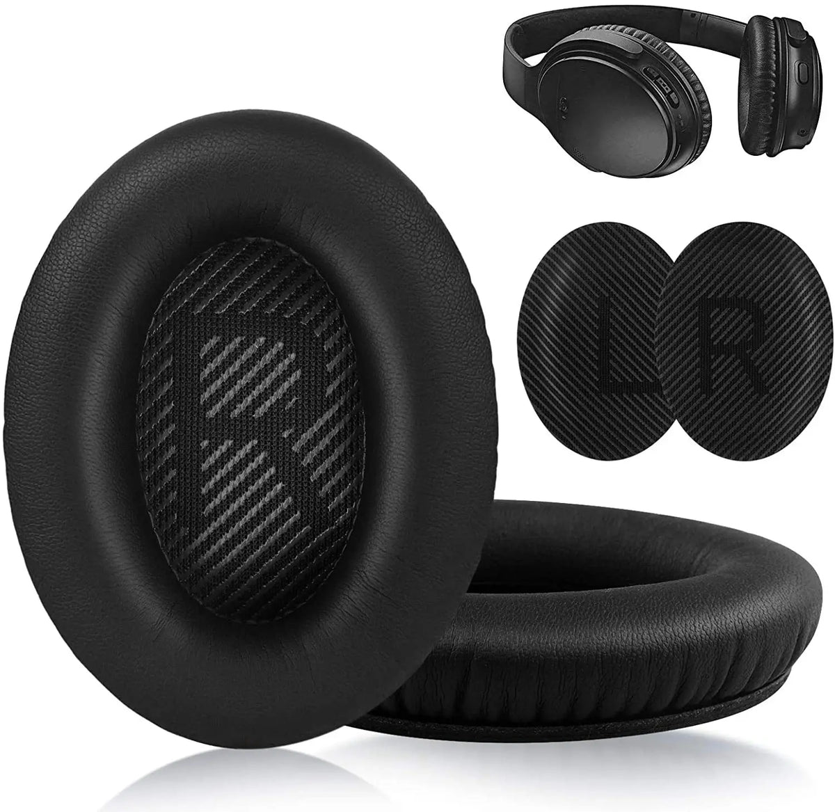 Replacement Ear Pads for BOSE QC35 for QuietComfort qc 35 & 35 II Headphones Memory Foam Ear Cushions High Quality Ear Cover