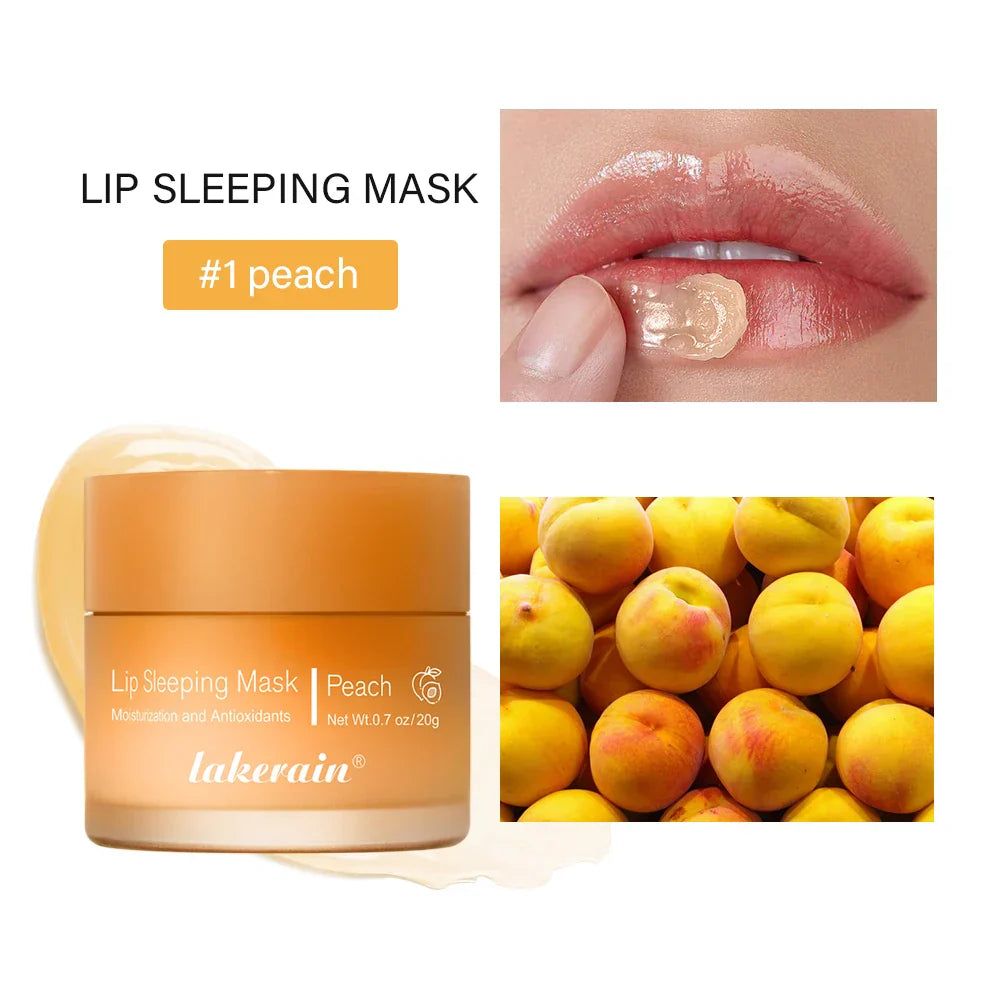 Moisturizing Sleeping Lip Mask Night Lips Care Maintenance Fades Lip Lines Relieves Lipitis Lip Care Products 20g