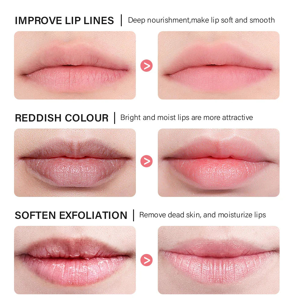 Moisturizing Sleeping Lip Mask Night Lips Care Maintenance Fades Lip Lines Relieves Lipitis Lip Care Products 20g
