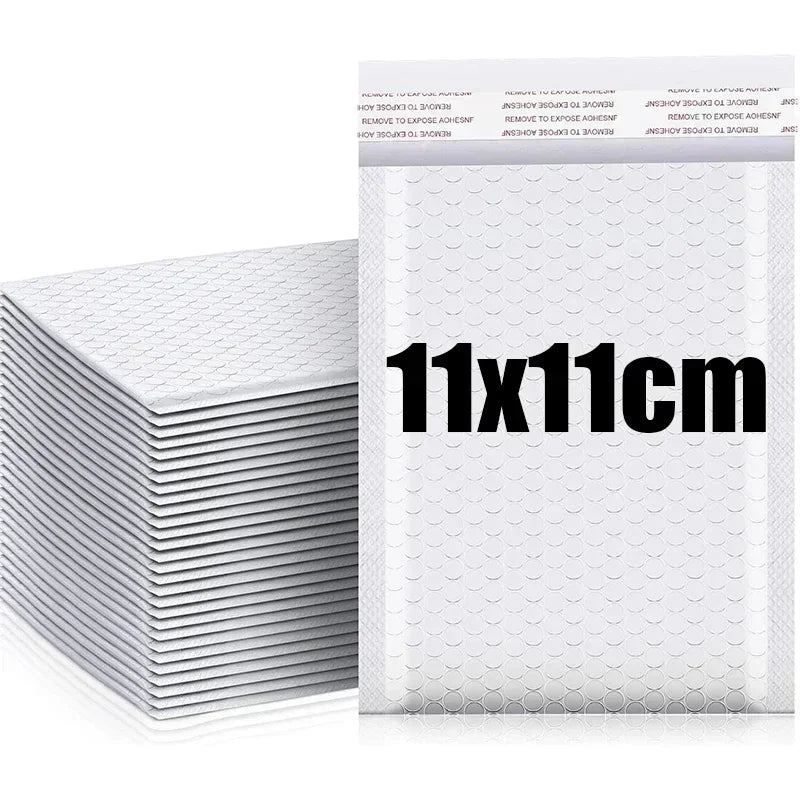 100/10Pc Plastic Bubble Envelopes Bag Waterproof Foam Adhesive Self Seal Packing Bag Mailers Shipping Envelope Storage Organizer