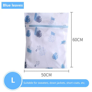 Laundry Bag Fine Mesh Cute Printted Washing Bags For Washing Machine Clothes Organizer Underwear Bra Clean Basket Multiple Sizes