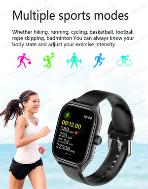 Smart Watch For Android IOS Watches 1.83inch HD Display Bluetooth Call Message Alert Music Sports Mode Smartwatch Men Women Gift
