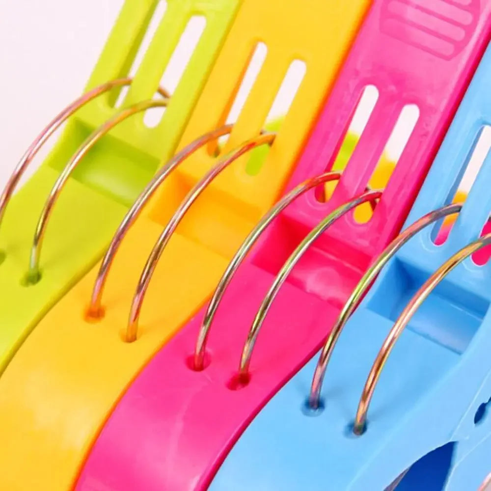 4/8/20/30Pcs Beach Towel Clips Plastic Quilt Pegs for Laundry Sunbed Lounger Clothes Pegs Home Bathroom Organization