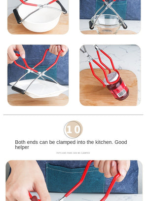 Manufacturer's spot canned pliers, heat-proof and anti-skid canned lift pliers canned lifter Canning Jar Lifter